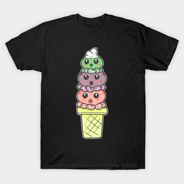 Octopicecream T-Shirt by AJWhereArtThou